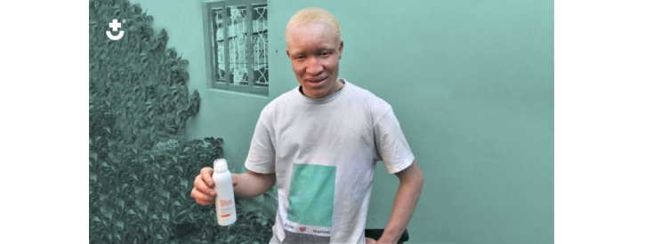 África Directo y Parabotica entregan fotoprotectores a la población con albinismo de Mozambique